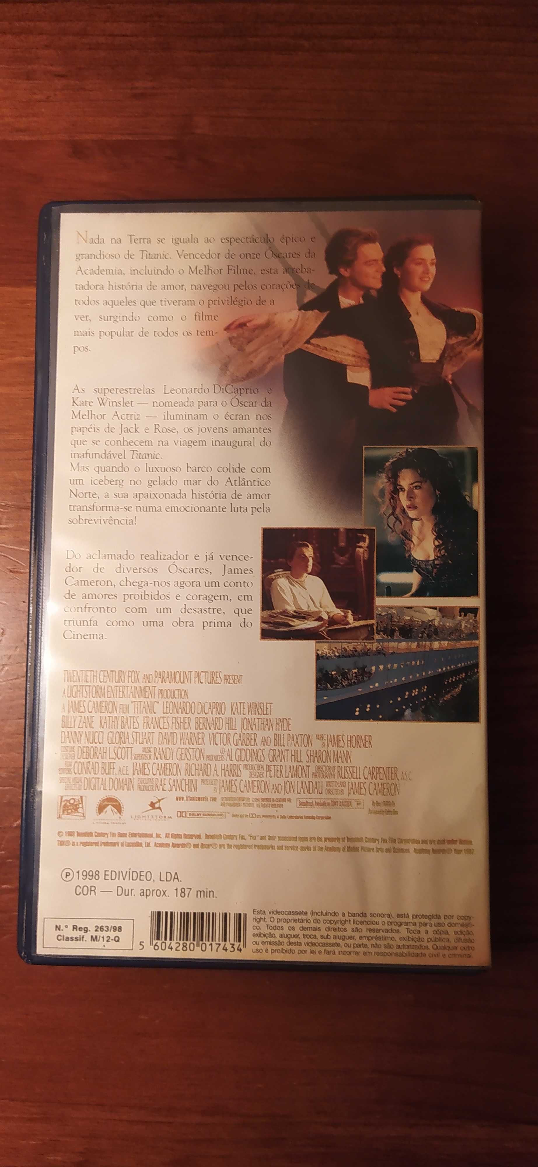 Vhs Titanic como novo