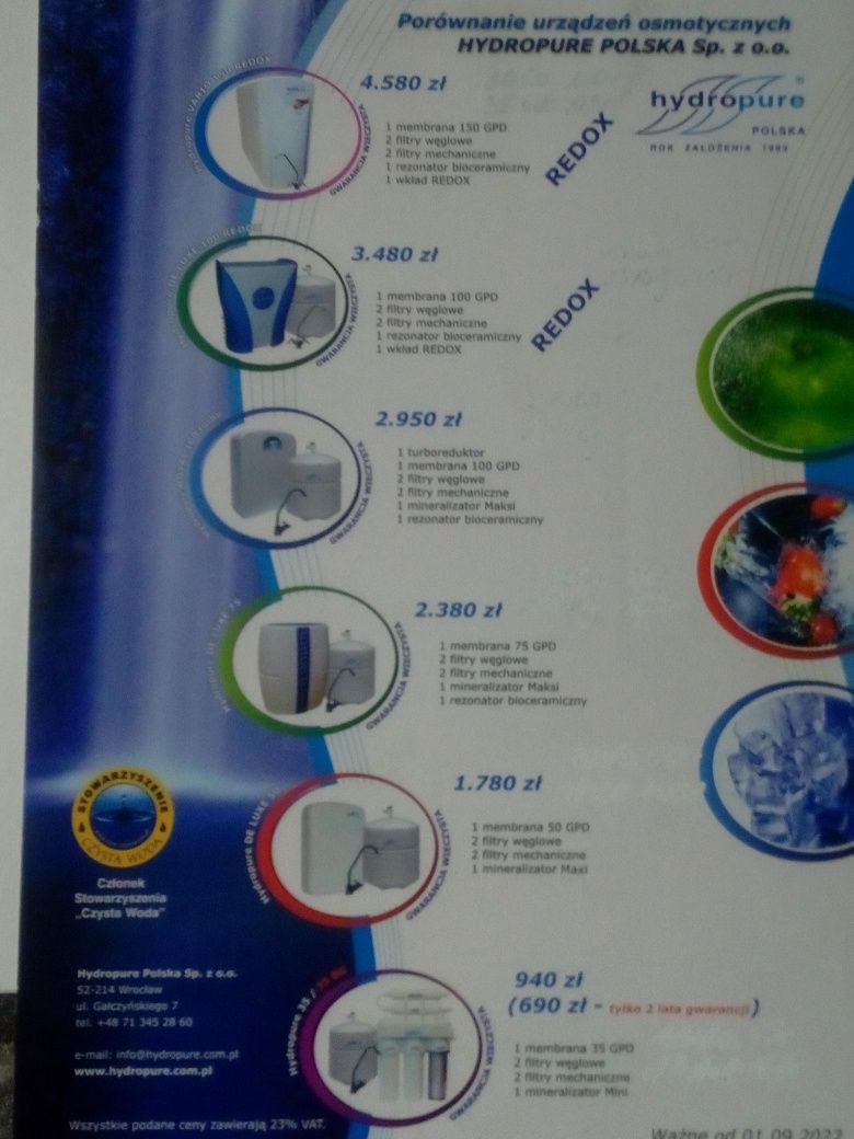 Urządzenie do oczyszczania wody pitnej cena z montażem !!!