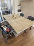Mesa de jantar extensível