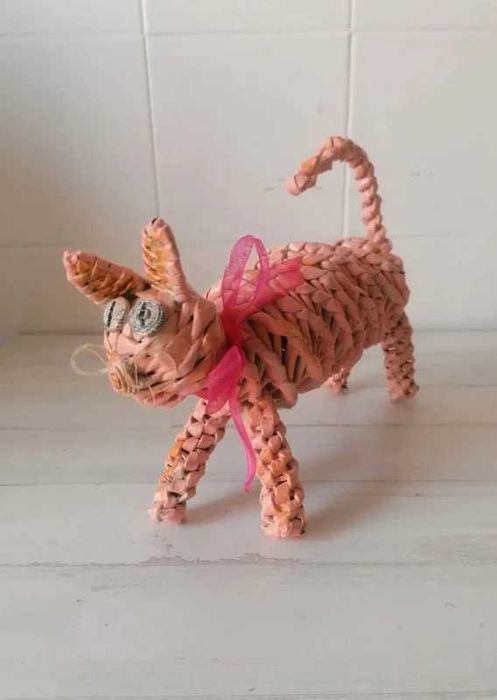 Gato Decorativo Secretária Cat Brinquedo Toy