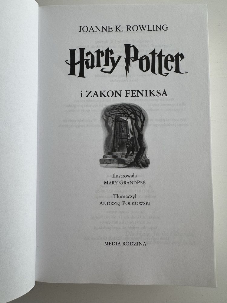 Harry Potter i Zakon Feniksa Pierwsze polskie wydanie!