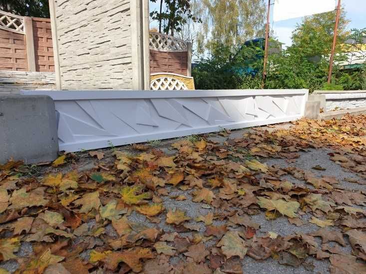 Podmurówka betonowa Ogrodzenie panelowe montaż