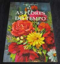 Livro As Flores do Tempo Aida Cordeiro Autografado