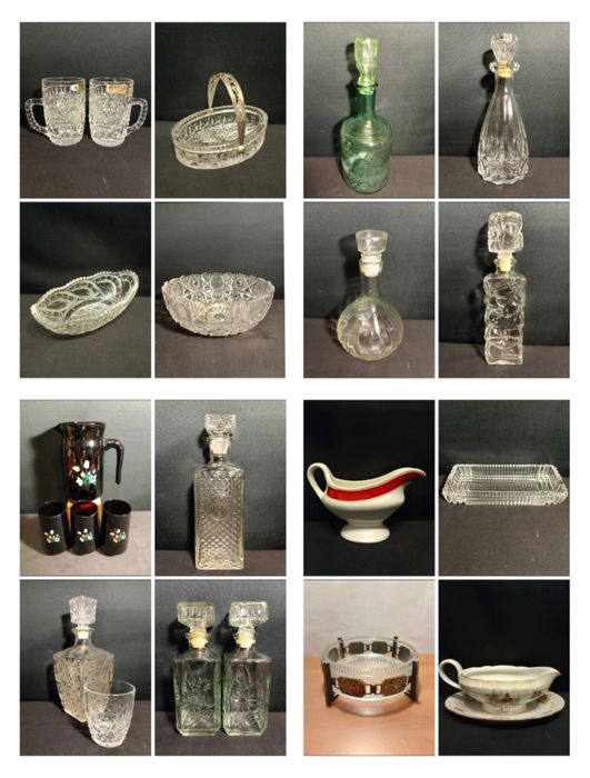 Обновил ! Глечик.Глина,фарфор,хрусталь,стекло времен СССР.