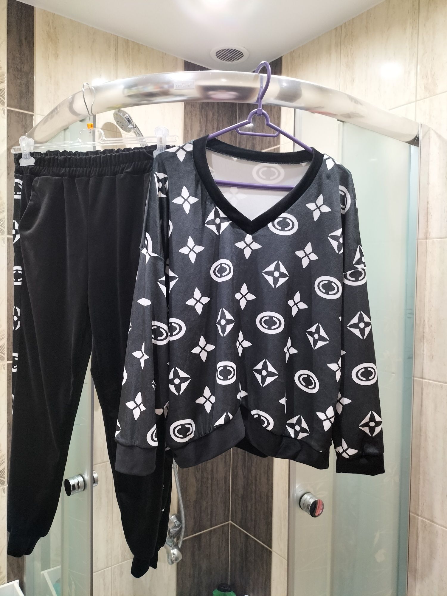 Dres welurowy Nowy r.M/L