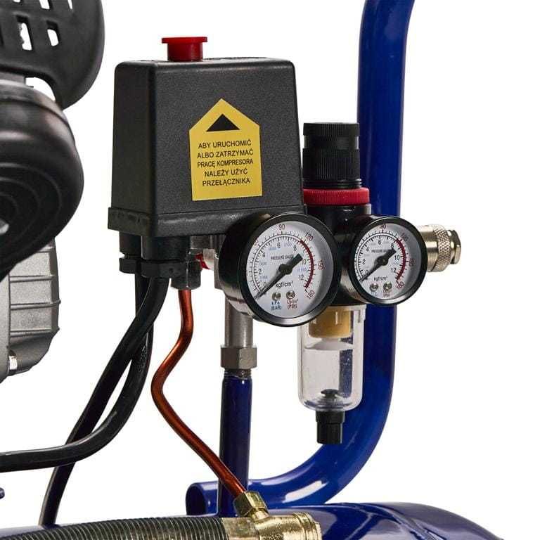 Kompresor olejowy sprężarka 100L 2tłoki 4KM 530l/min 230V KD4065 NOWY