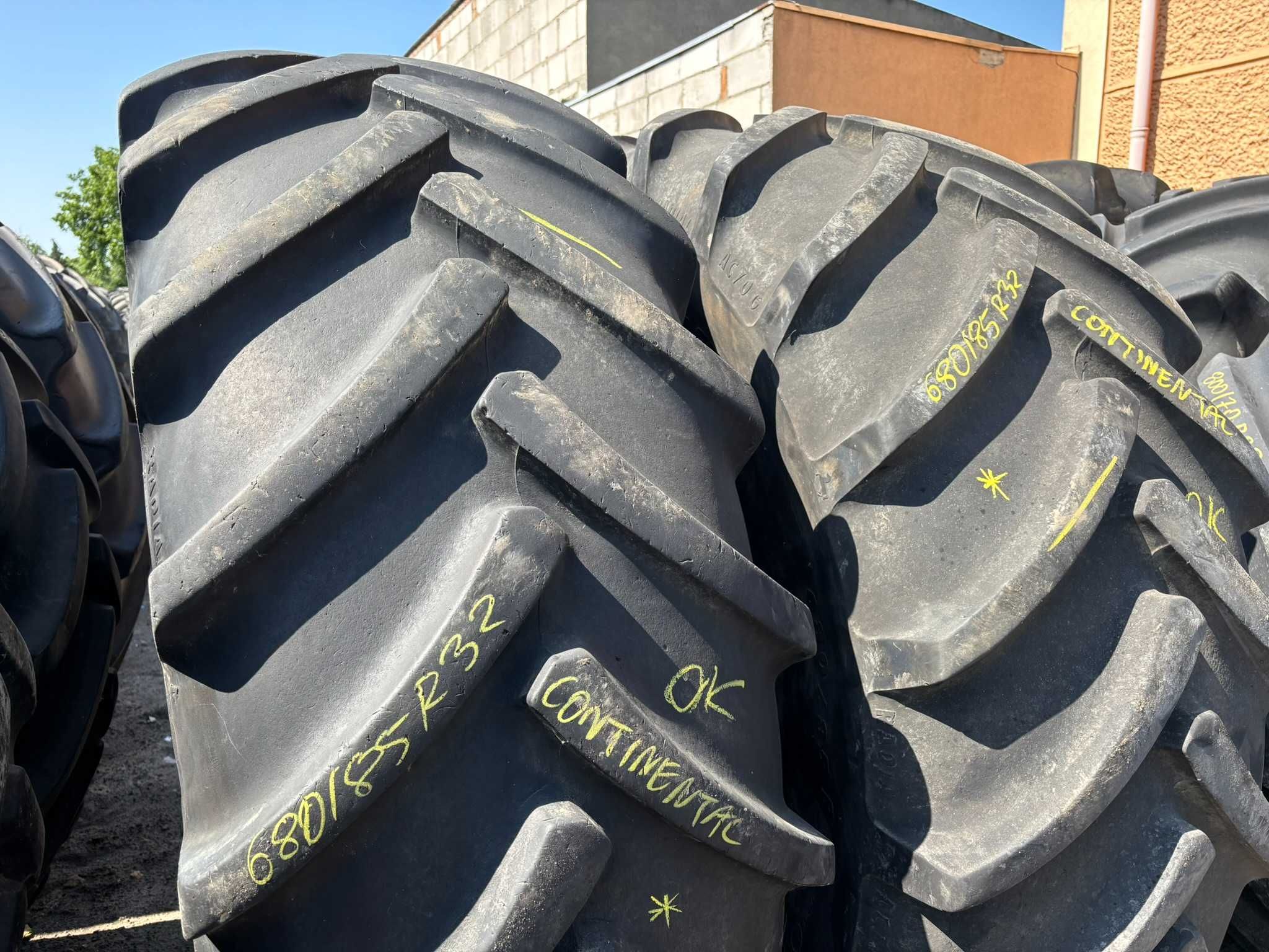 Opona Opony Rolnicze 680/85R32 CONTINENTAL CONTRACT AC70 G 173A8 (80%)