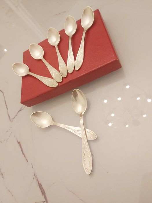 Posrebrzane łyżeczki ZSRR