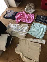 Paka ubran Zara, Mohito, H&M, S 36 suknia,spodnie,koszulki
