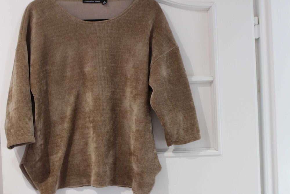 Ciepła bluza piaskowa S / 36 / 8