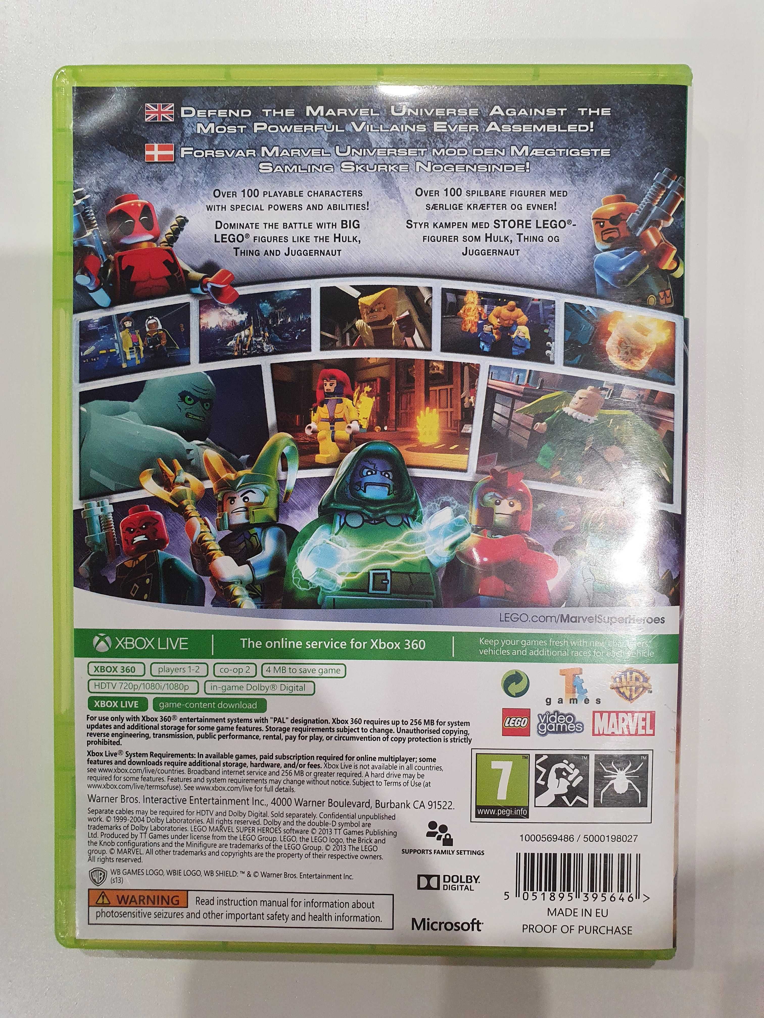 Gra LEGO Marvel Super Heroes Xbox 360 używana