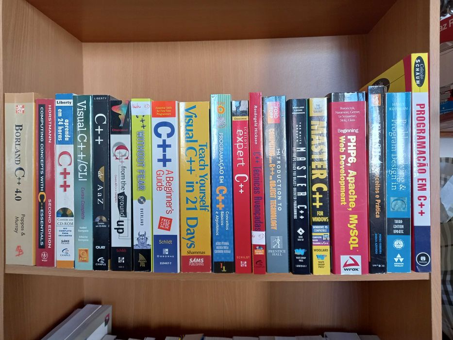 Livros Técnicos +Progr+ Eletrónica + Sistemas em Estado Novo a 10€