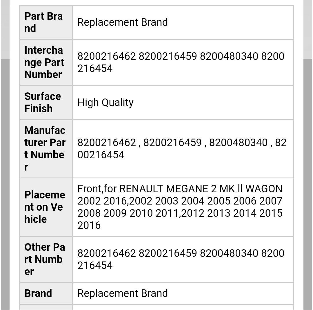 NOVO Módulo c/ fita do airbag para Renault Megane 2 . Novo