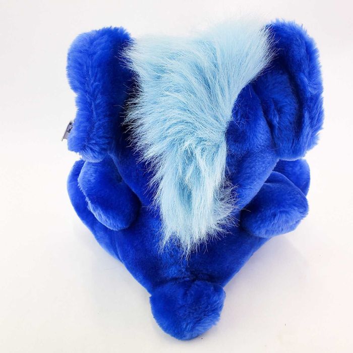 Mascote Brinquedo Peluche vintage Kodak Kolorkins foco azul bicho
