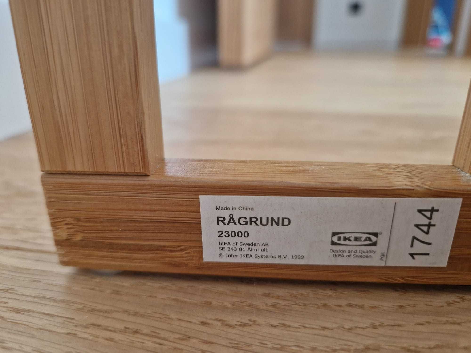 Drewniany stojak na papier toaletowy Ikea Ragrund, bambusowy