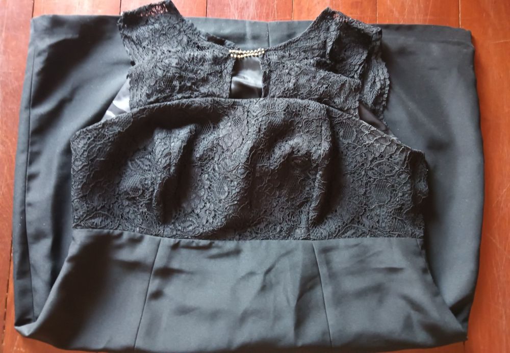 Vestido preto de verão