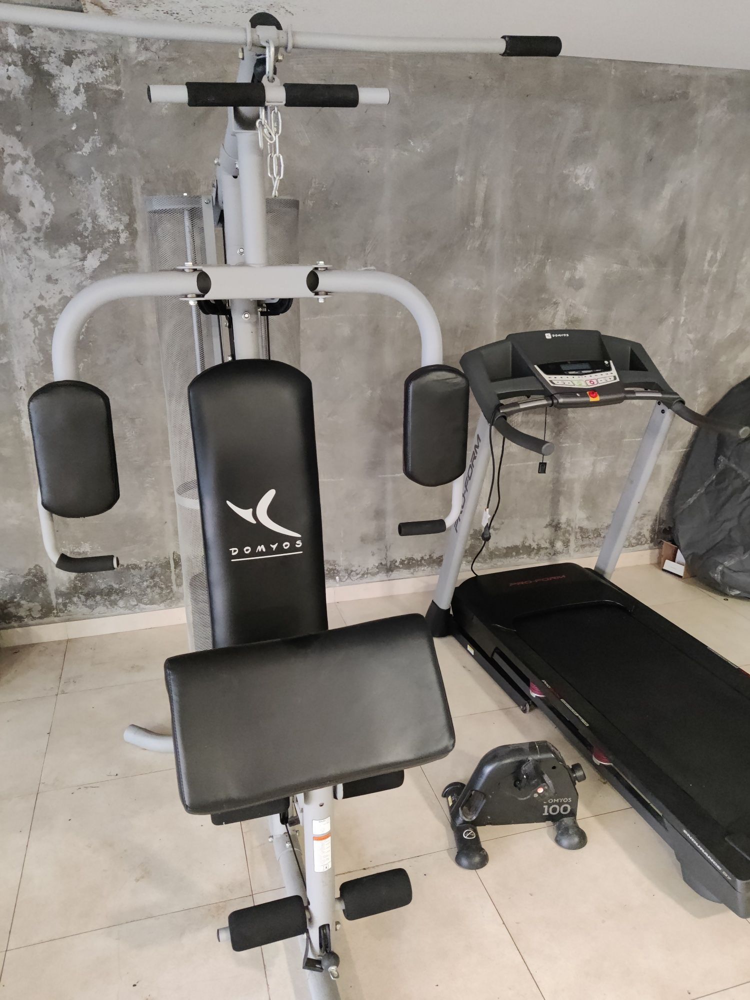 Musculação multifunções /passadeira