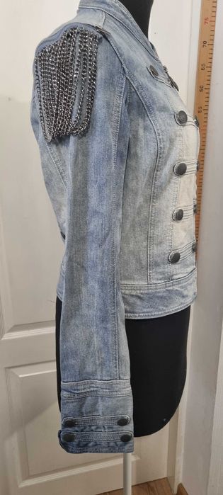 Винтажная джинсовая куртка