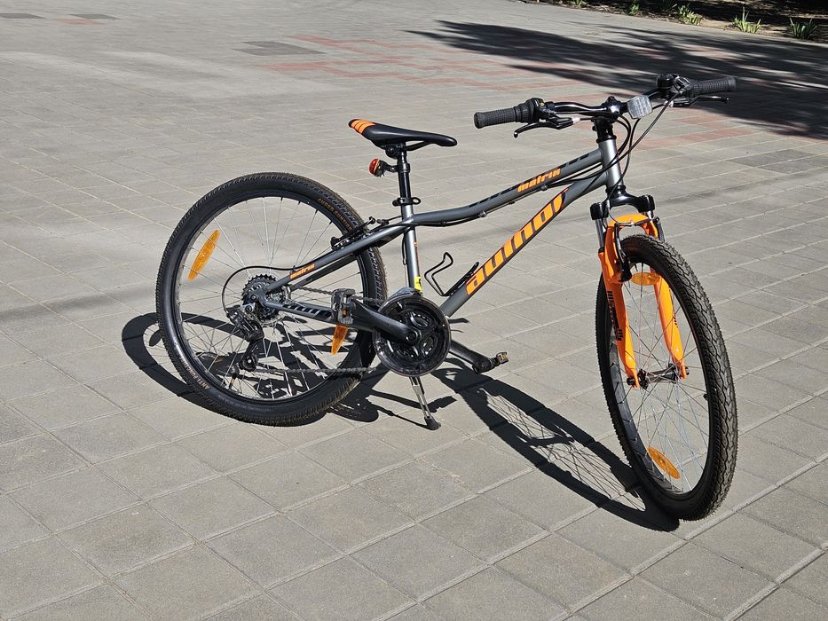 Двоколісний велосипед AUTHOR A-Matrix сріблясто-помаранчевий