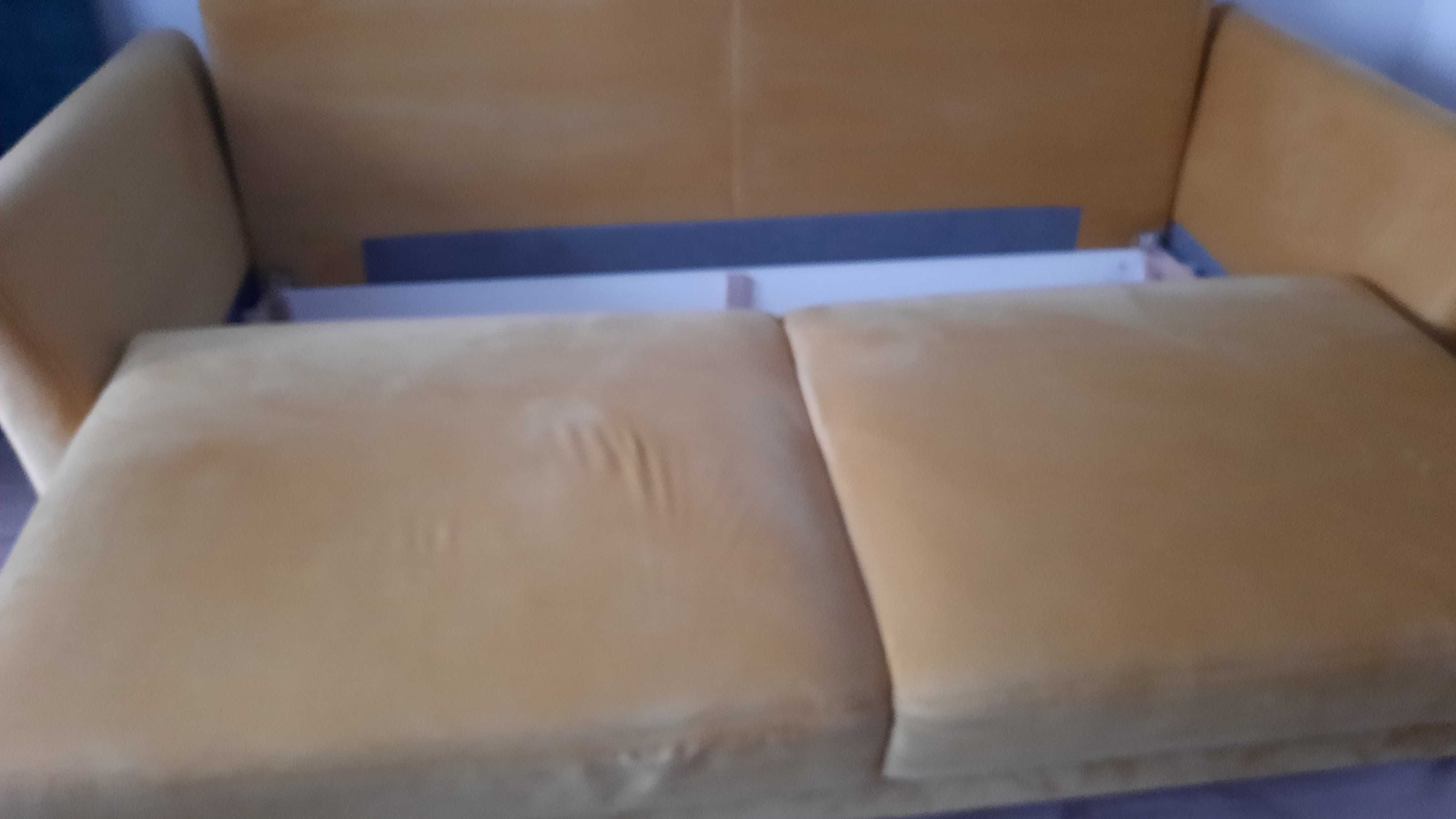 Sofa 3 osobowa Lira z funkcją spania i pojemnikiem na pościel