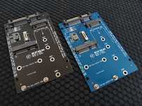 Универсальный адаптер под диски NGFF M.2 и mSATA to 2.5" SATA3 (Новый)