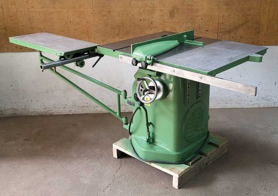 Pilarka Frommia 630 z wózkiem, piła tarczowa, formatowa, silnik 3.0 KW