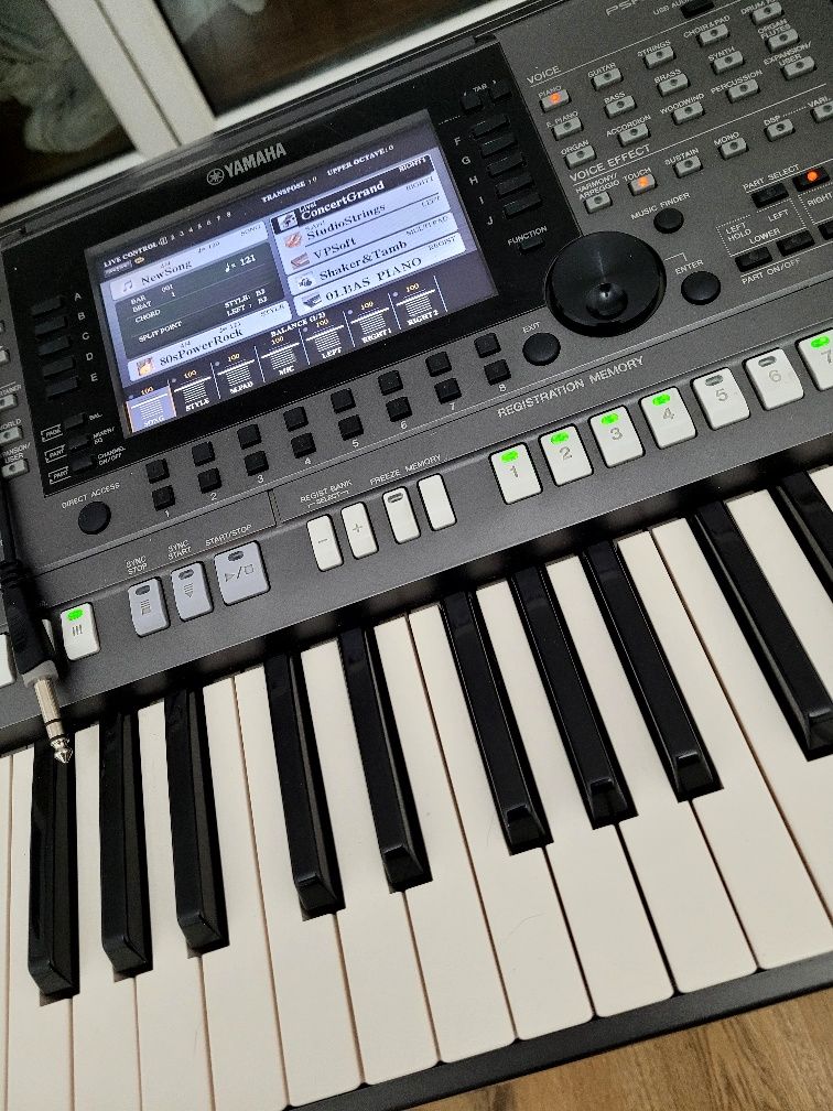 Yamaha psr s770 paczka styli 500+