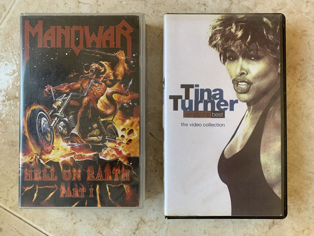 VHS Manowar e Tina Turner