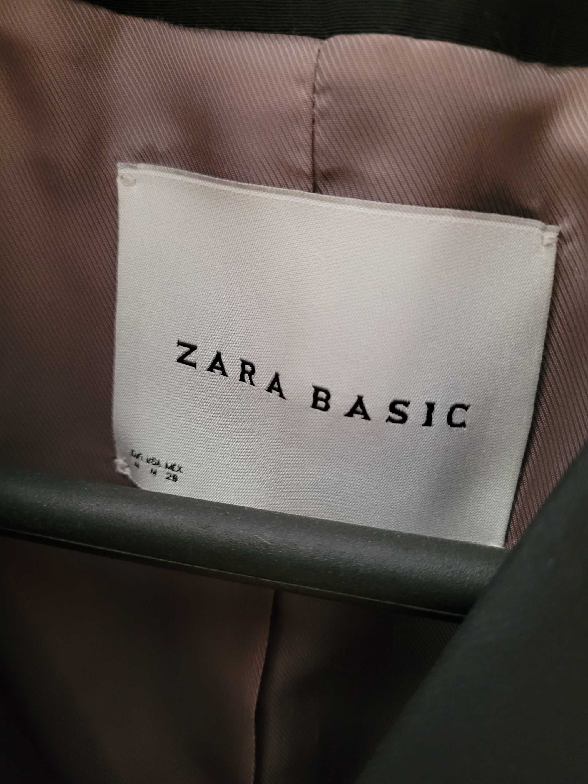 Trencz Zara kolor czarny rozmiar M