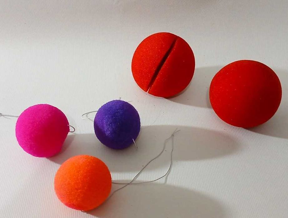 Ніс клоунський поролоновий  Вуса  Борода театральна