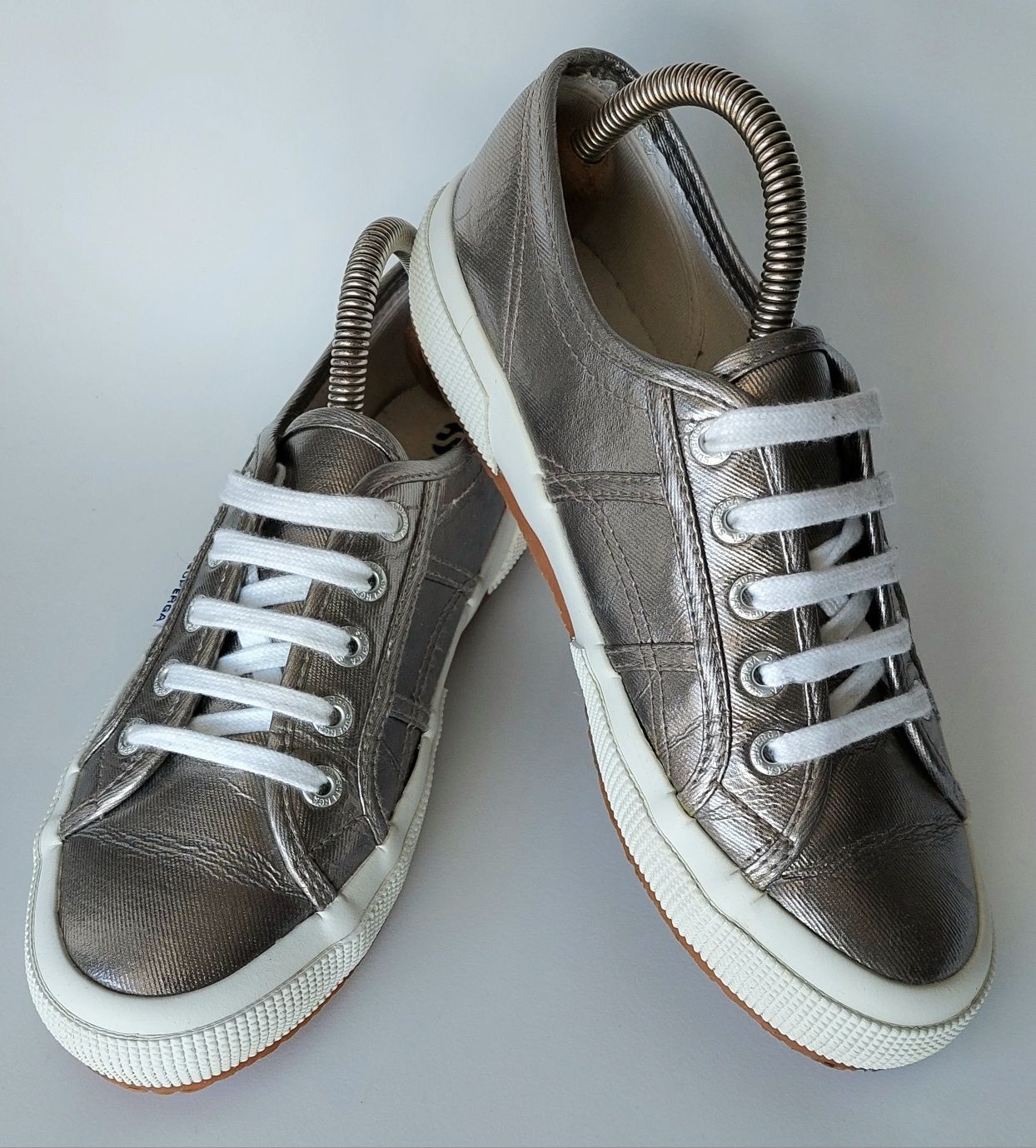 Buty Superga 2750 Cotmetu Silver roz.38