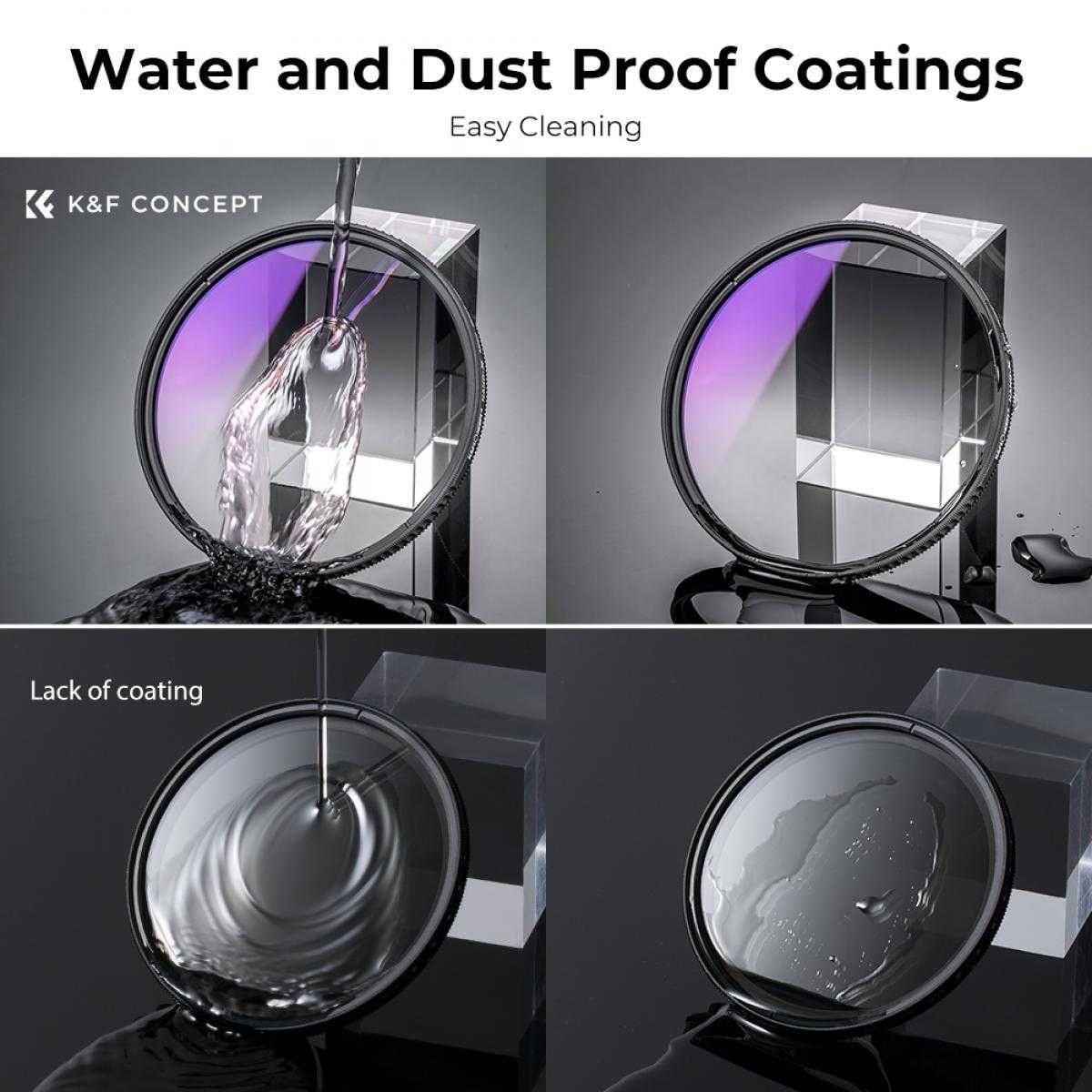 Filtr K&F Concept soft GND8 MRC 52mm SPM364