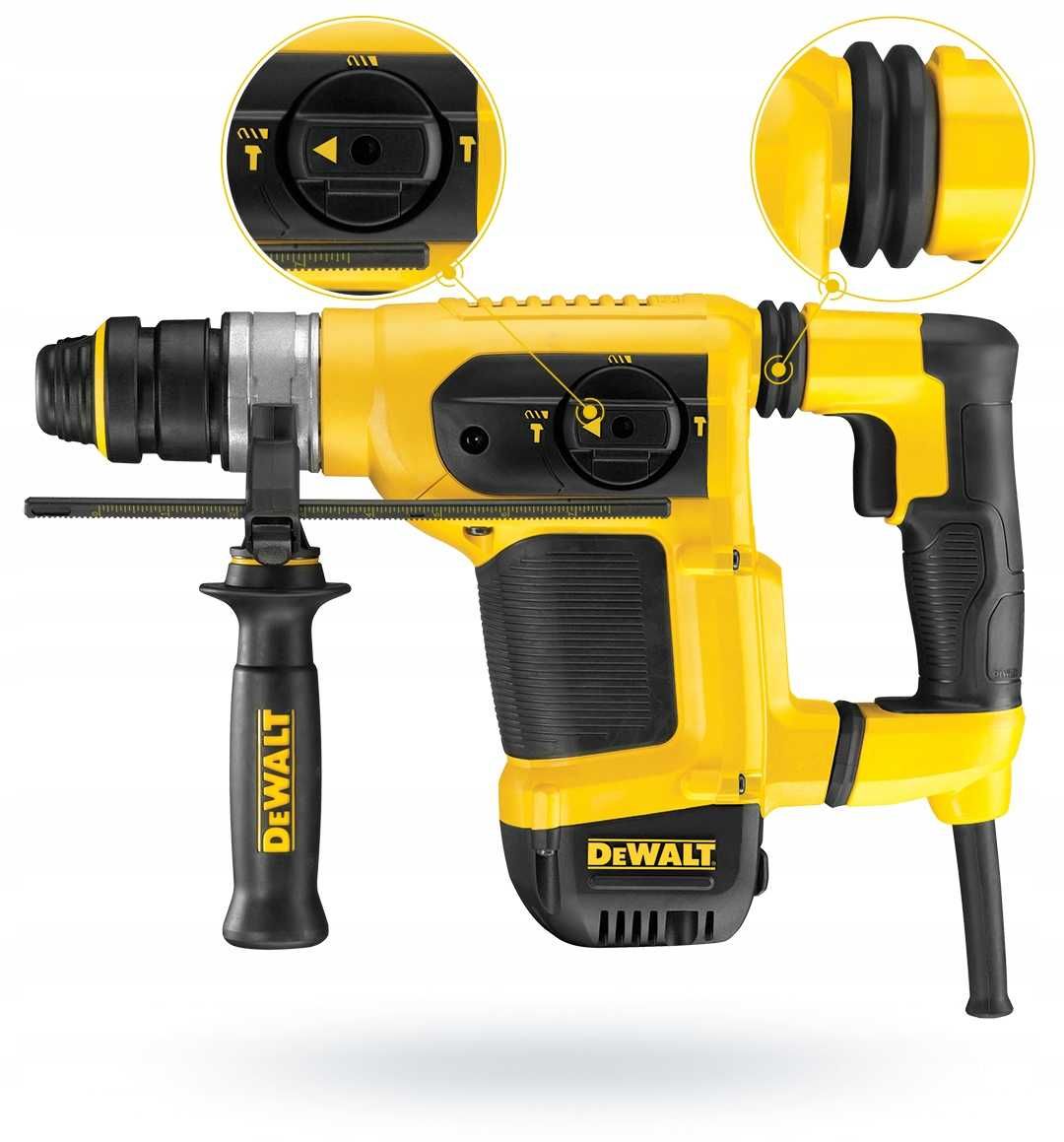 Młot wiercąco-kujący młotowiertarka SDS PLUS 1000W 4,2J 4,2kg DeWALT