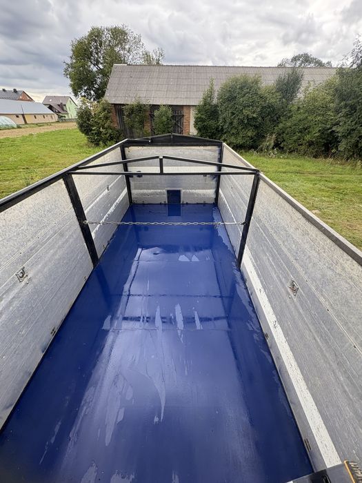 Przyczepa Tandem 3 stronny