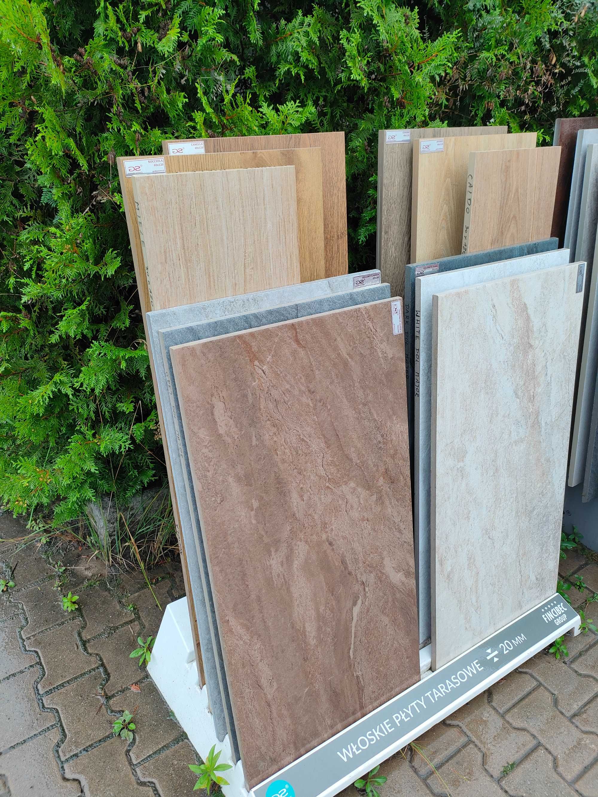 Deska decha drewnopodobna płyta ceramiczna gres gresowa tarasowa 60x60