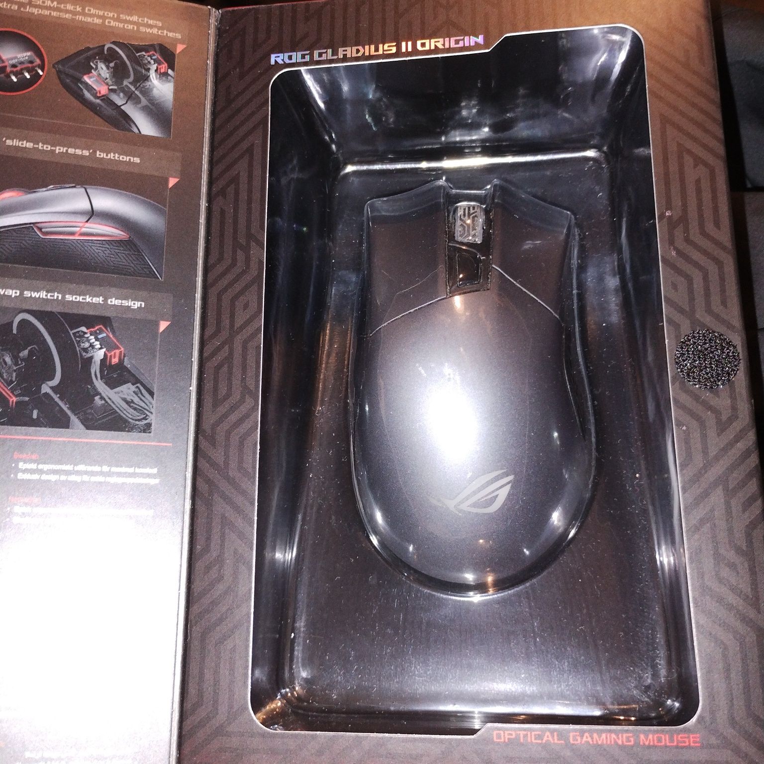myszka Asus ROG Gladius II