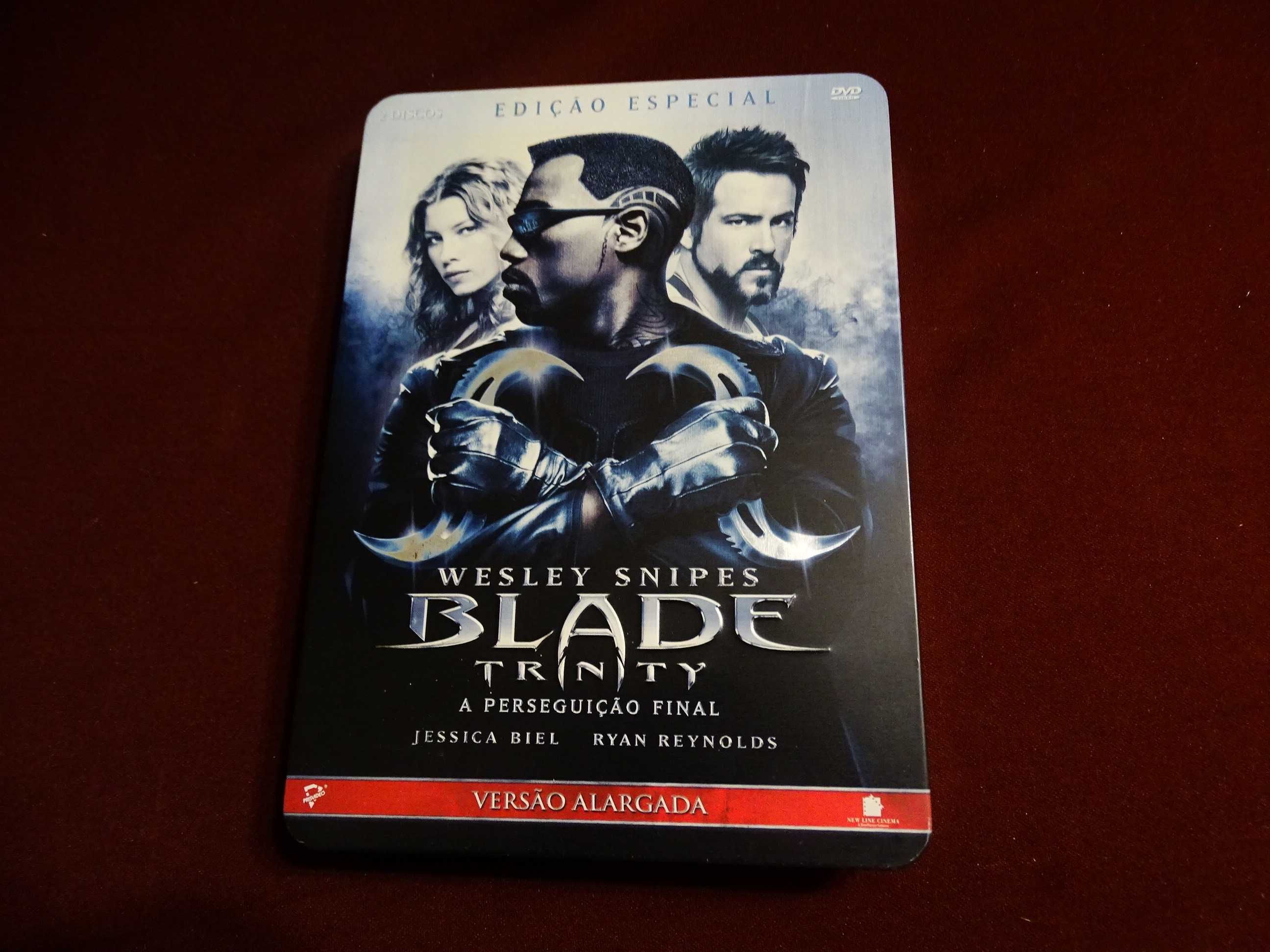 DVD-Blade Trinity/Caixa metálica/Edição especial 2 discos