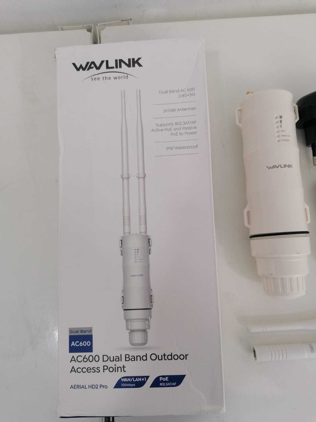 Router, Repetidor, Ponto de Acesso Wifi - NOVO - atinge + de 50 metros