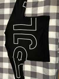 Pepe Jeans bluza oversize czarna z logo