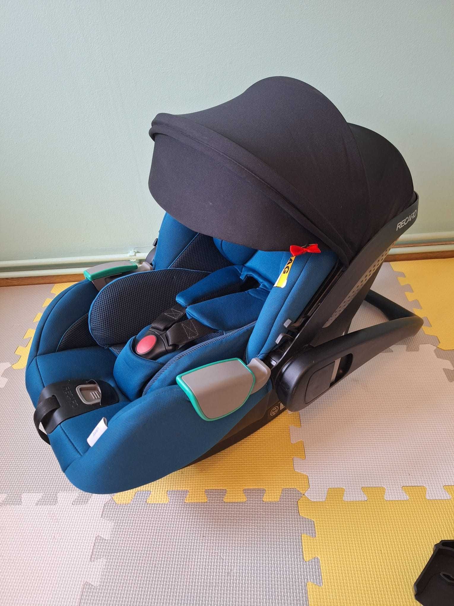 Nosidełko + Fotelik+ Baza ISOFIX RECARO AVAN + KIO