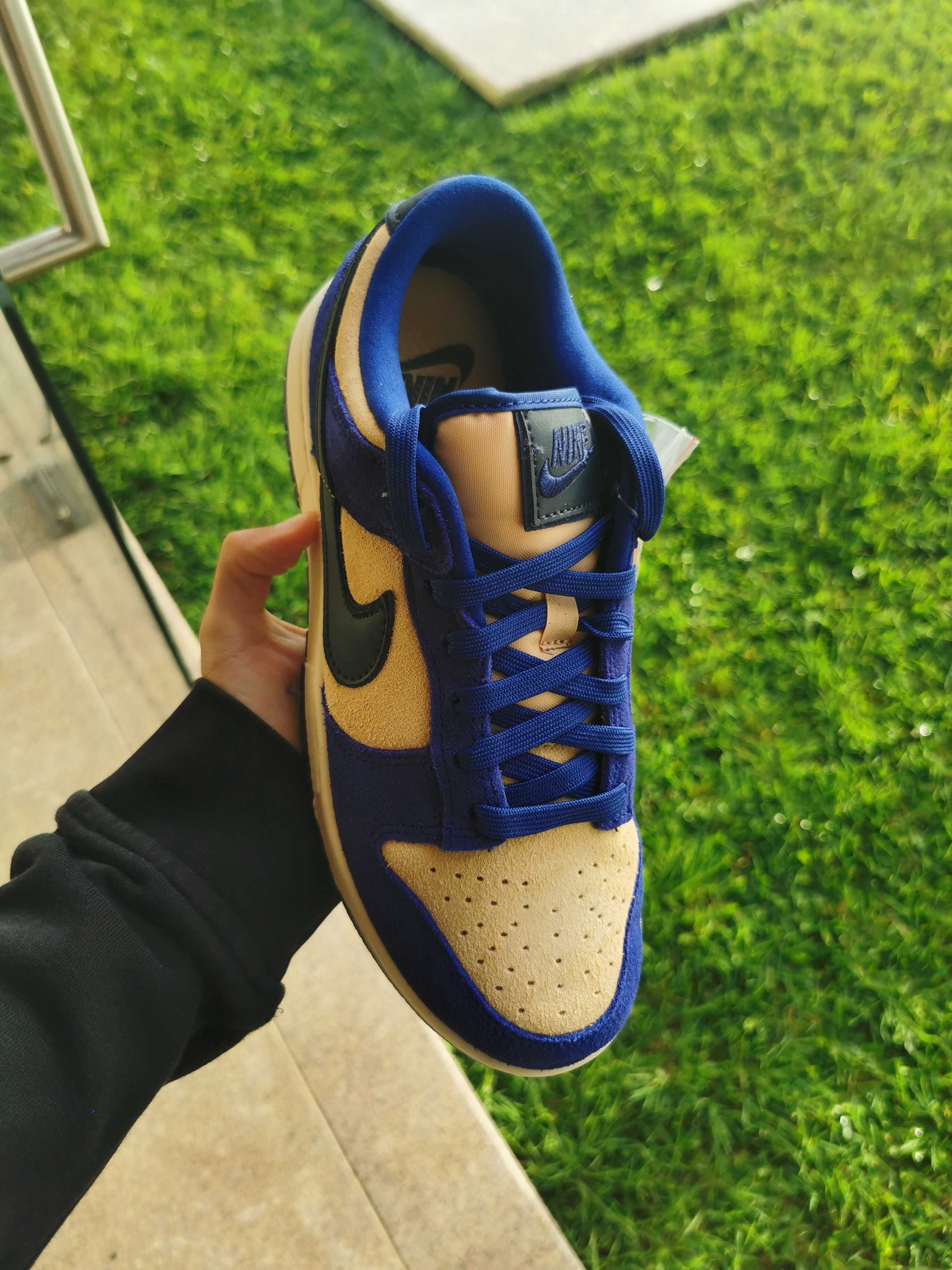 Nike Dunk Low LX Blue Suede