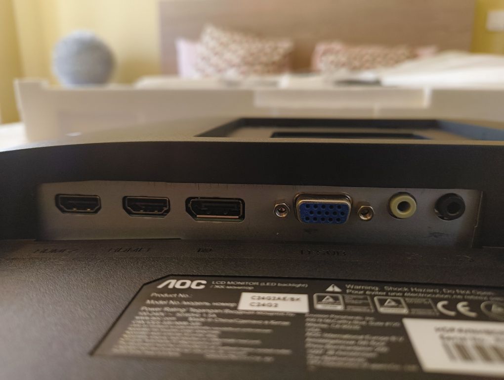 Monitor Gaming AOC para peças