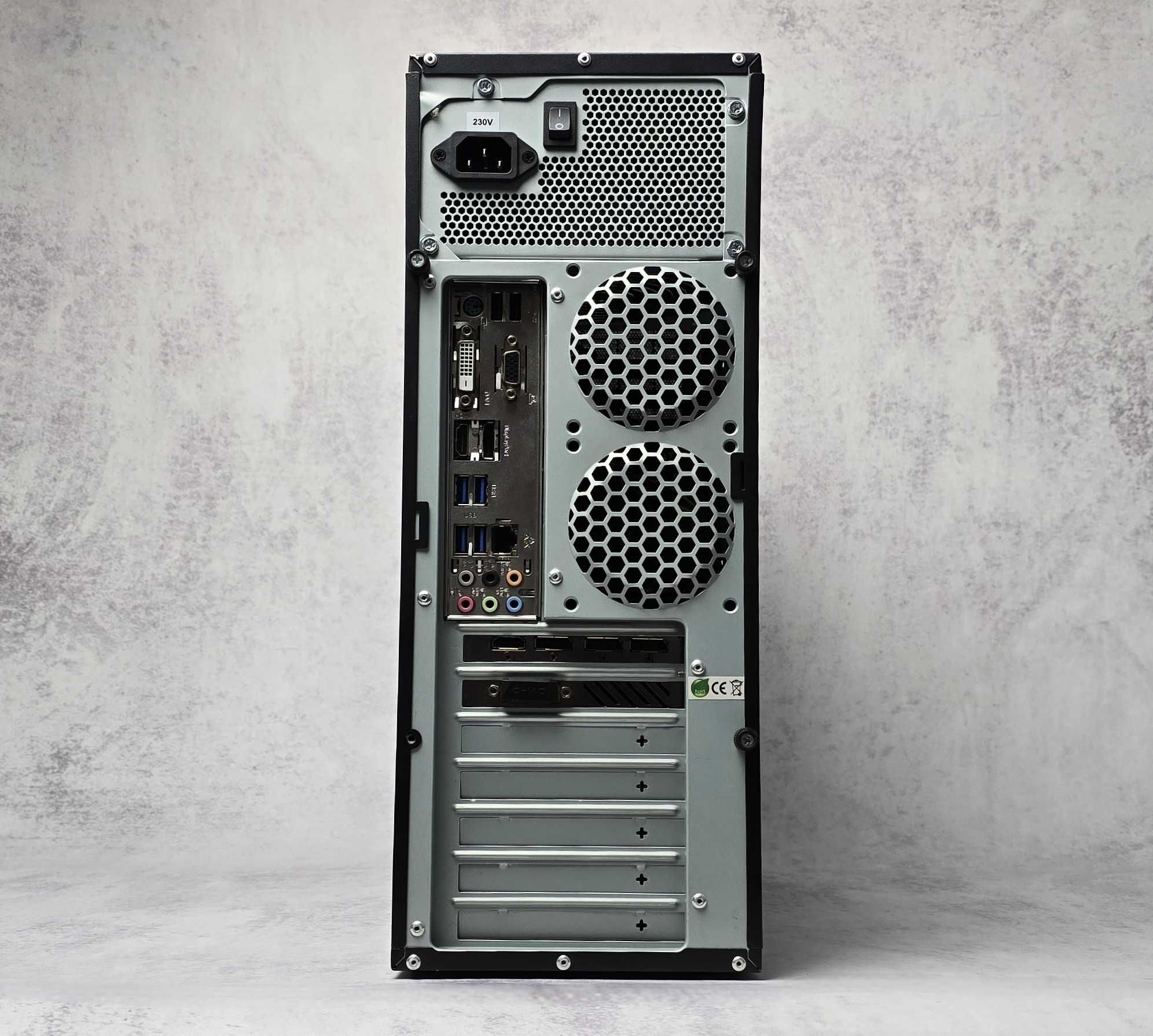 Ігровий ПК комп'ютер Chieftec! i5-7400 RX470 4Gb 16Gb SSD500Gb БЖ 550W