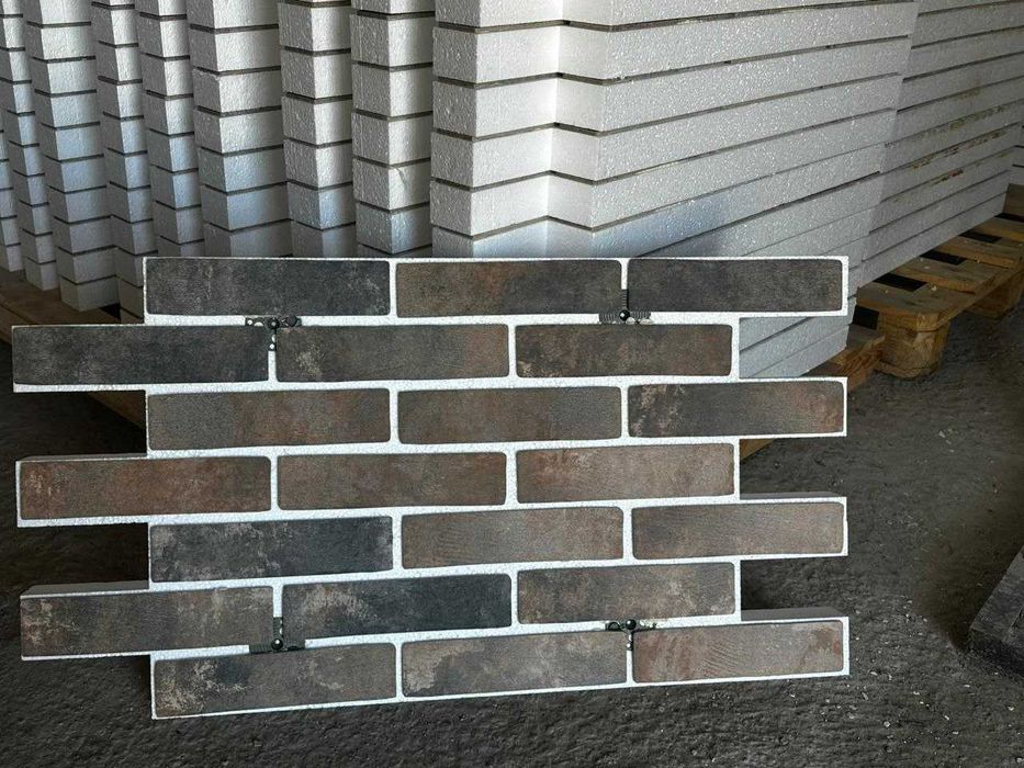 Термопанелі з клінкерною плиткою напряму від виробника