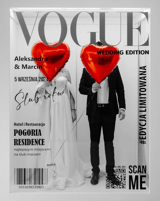 Fotobox, Photobox, Voguebox, fotobudka na przyjęcie, Hit atrakcji 25r.