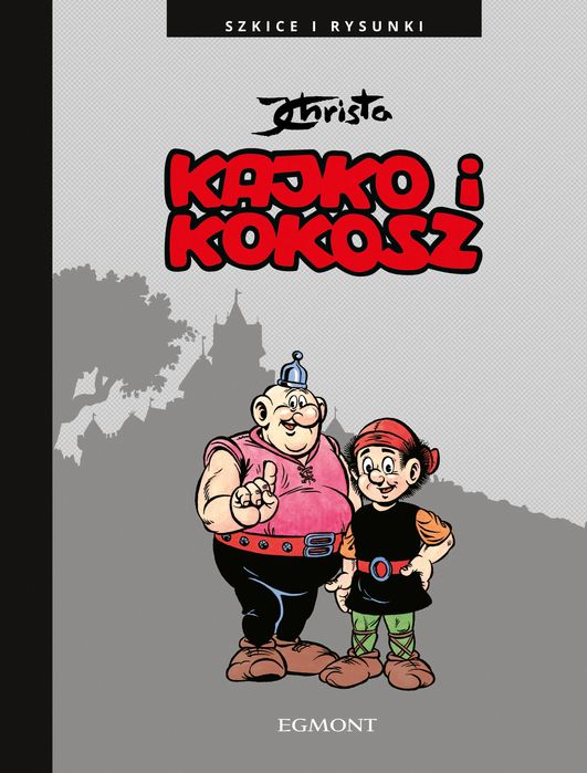 Kajko i Kokosz. Szkice i rysunki. Egmont. Nowy Produkt