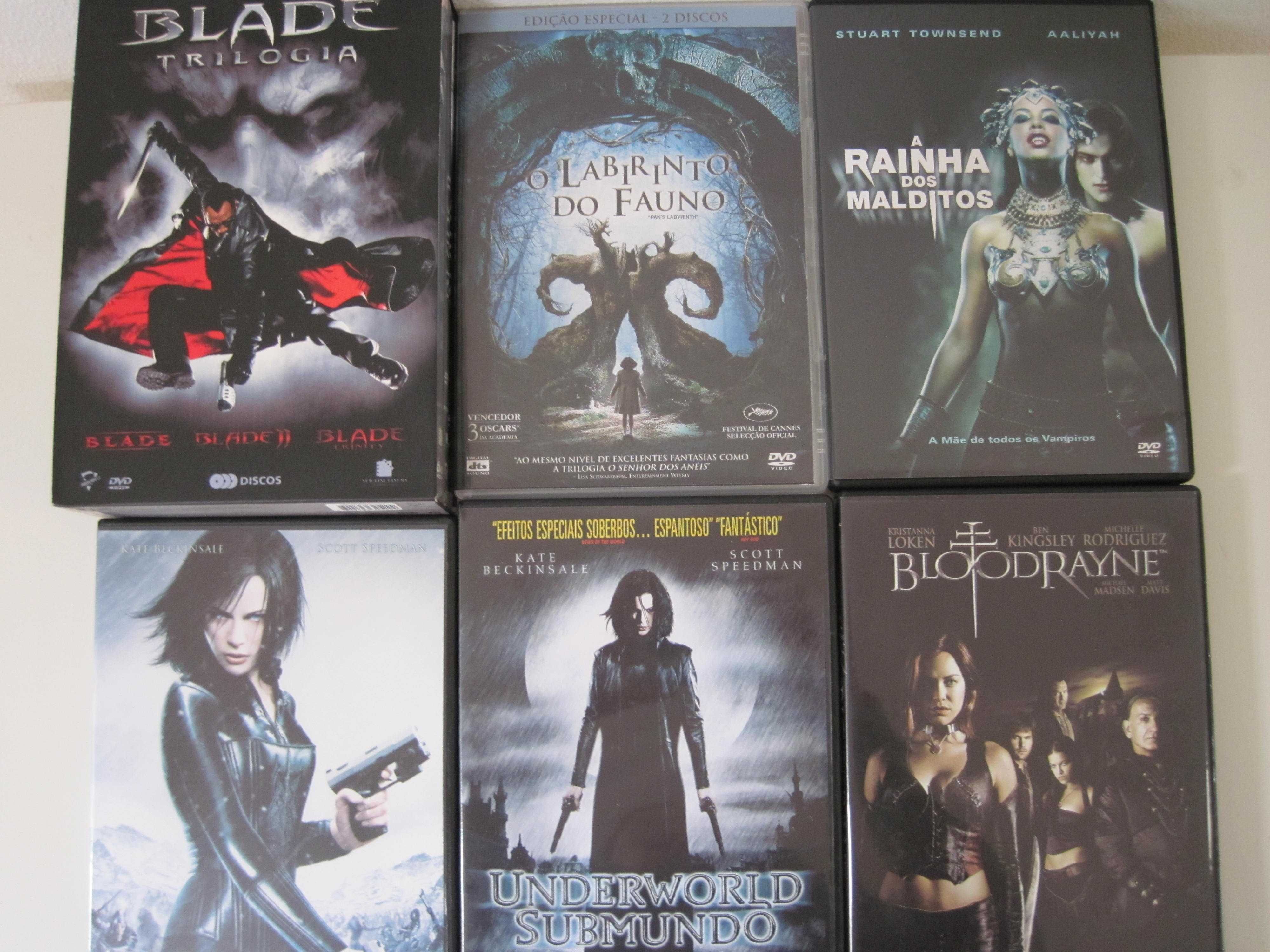 DVDs filmes originais variados para venda ou troca