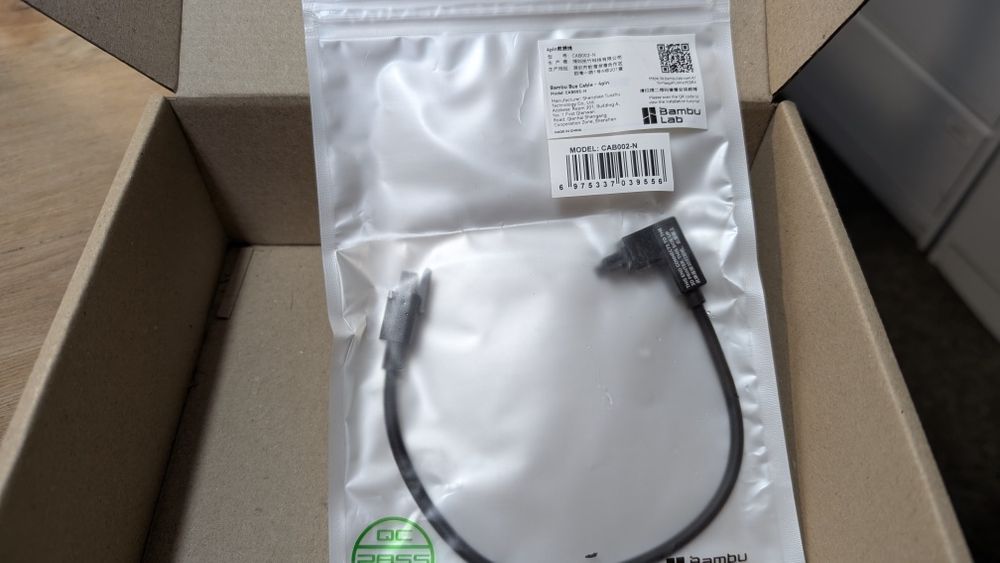 BambuLab AMS провод 4 pin новый оригинальный