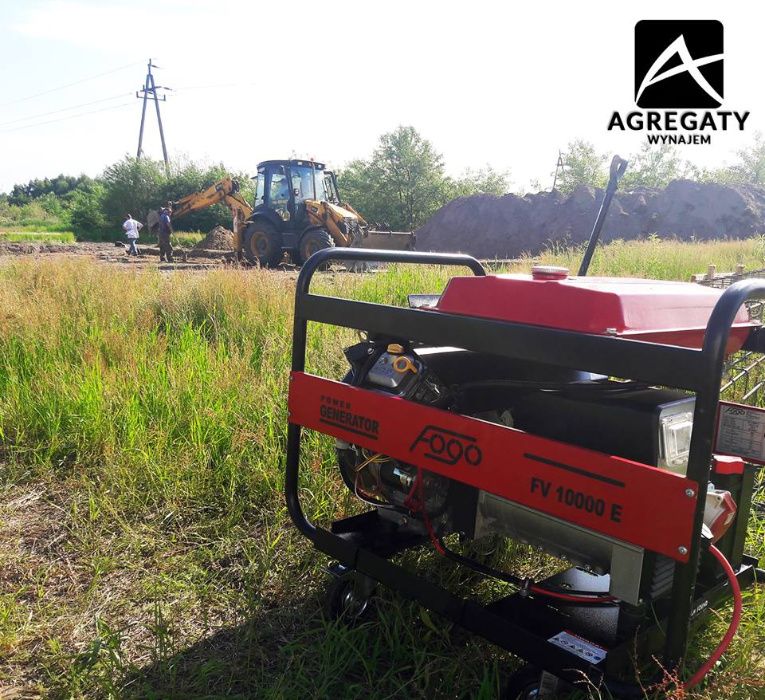 Generator prądu Agregat prądotwórczy Fogo Honda Sdmo Pramac Wynajem
