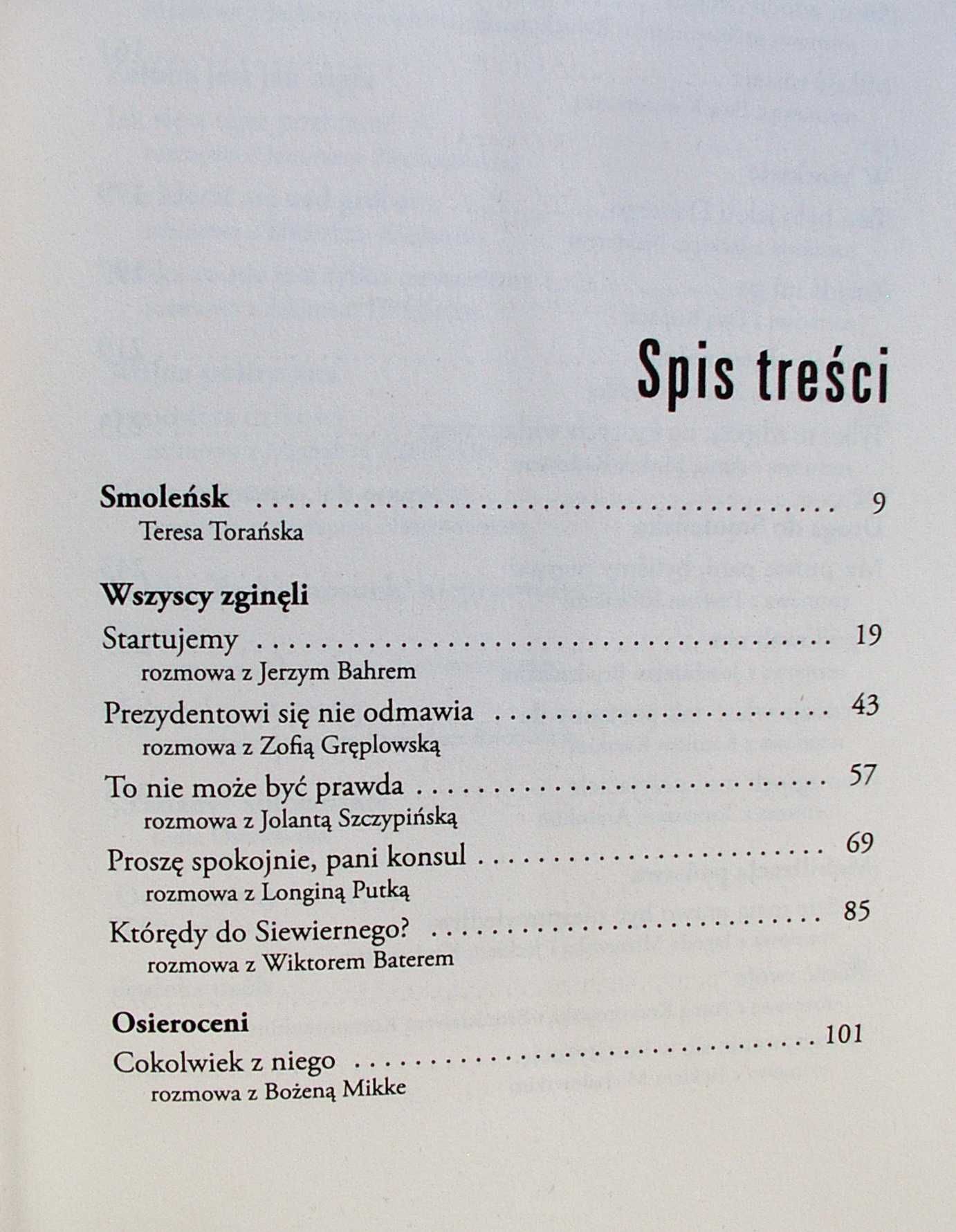 SMOLEŃSK - Teresa Torańska